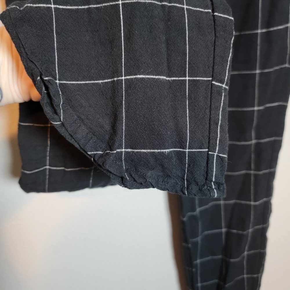 Marine Layer Allison Pant XS Black Tencel Elastic Waist Minimalist Quiet Luxury - Picture 4 of 9